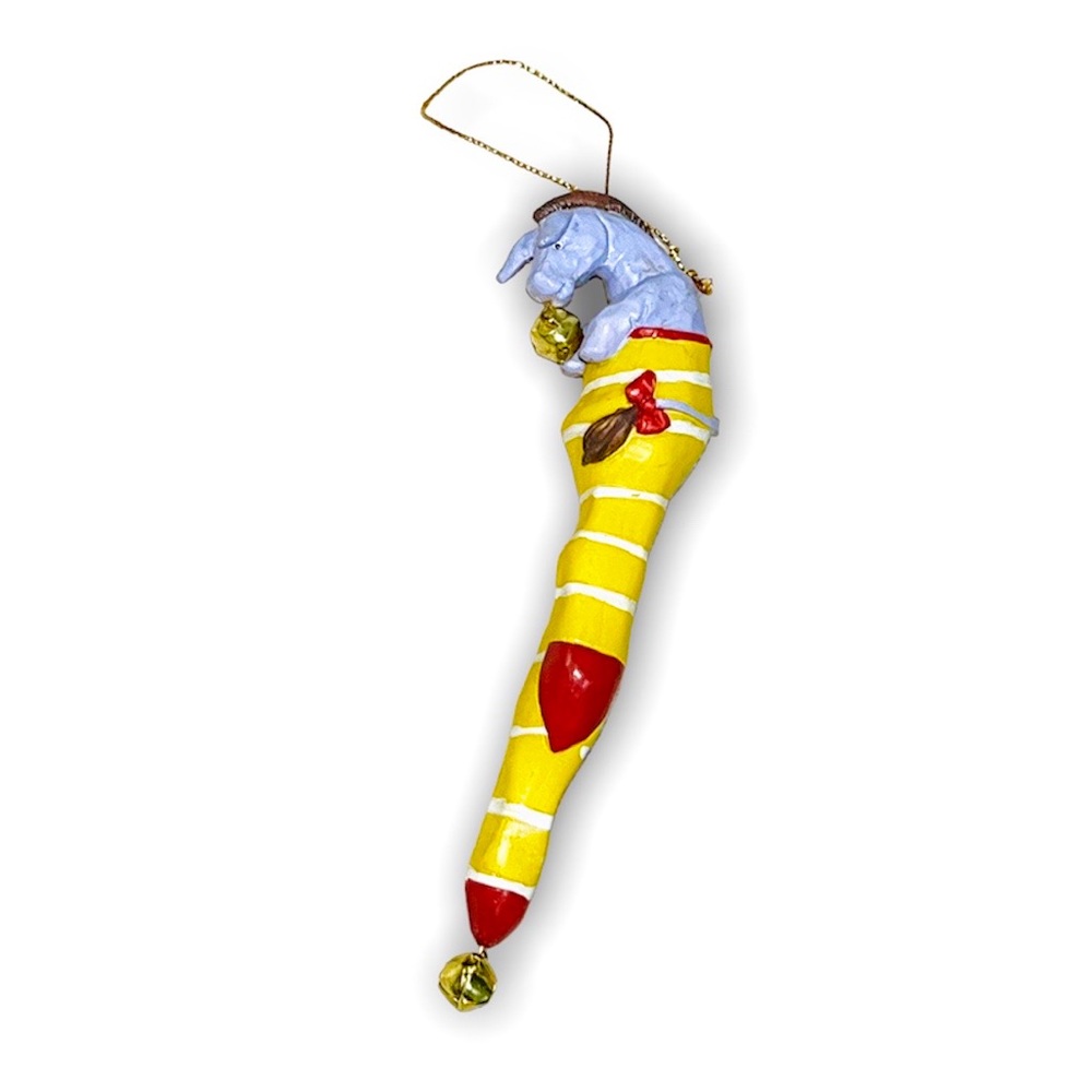Rare Disney Midwest cannon falls classic eeyore Christmas stocking ornament